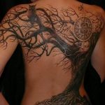 Фото рисунка тату дерево 07.11.2018 №115 - photo tattoo tree - tattoo-photo.ru