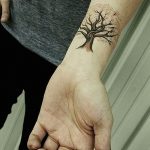 Фото рисунка тату дерево 07.11.2018 №129 - photo tattoo tree - tattoo-photo.ru