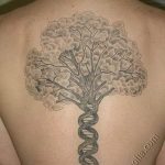 Фото рисунка тату дерево 07.11.2018 №137 - photo tattoo tree - tattoo-photo.ru