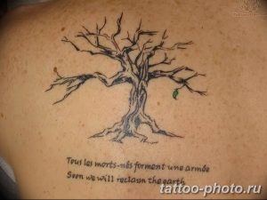 Фото рисунка тату дерево 07.11.2018 №147 - photo tattoo tree - tattoo-photo.ru