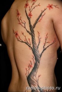 Фото рисунка тату дерево 07.11.2018 №160 - photo tattoo tree - tattoo-photo.ru