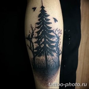 Фото рисунка тату дерево 07.11.2018 №168 - photo tattoo tree - tattoo-photo.ru