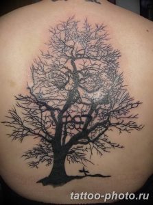 Фото рисунка тату дерево 07.11.2018 №175 - photo tattoo tree - tattoo-photo.ru