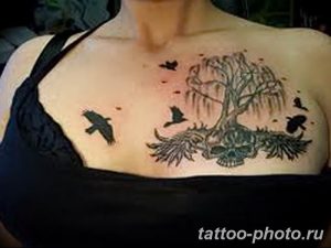Фото рисунка тату дерево 07.11.2018 №177 - photo tattoo tree - tattoo-photo.ru