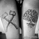 Фото рисунка тату дерево 07.11.2018 №210 - photo tattoo tree - tattoo-photo.ru