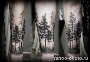 Фото рисунка тату дерево 07.11.2018 №222 - photo tattoo tree - tattoo-photo.ru