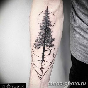 Фото рисунка тату дерево 07.11.2018 №223 - photo tattoo tree - tattoo-photo.ru