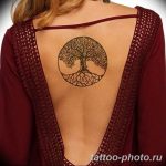 Фото рисунка тату дерево 07.11.2018 №227 - photo tattoo tree - tattoo-photo.ru