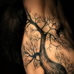 Фото рисунка тату дерево 07.11.2018 №238 - photo tattoo tree - tattoo-photo.ru