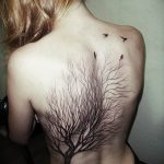 Фото рисунка тату дерево 07.11.2018 №254 - photo tattoo tree - tattoo-photo.ru