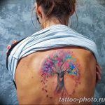 Фото рисунка тату дерево 07.11.2018 №261 - photo tattoo tree - tattoo-photo.ru