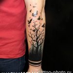 Фото рисунка тату дерево 07.11.2018 №263 - photo tattoo tree - tattoo-photo.ru