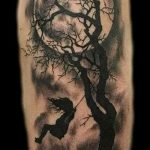 Фото рисунка тату дерево 07.11.2018 №291 - photo tattoo tree - tattoo-photo.ru