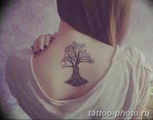 Фото рисунка тату дерево 07.11.2018 №294 - photo tattoo tree - tattoo-photo.ru