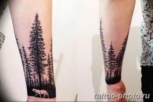 Фото рисунка тату дерево 07.11.2018 №307 - photo tattoo tree - tattoo-photo.ru