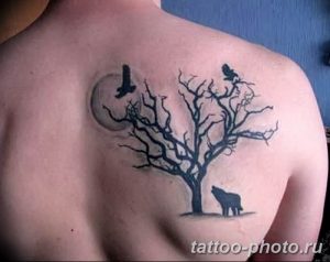 Фото рисунка тату дерево 07.11.2018 №311 - photo tattoo tree - tattoo-photo.ru