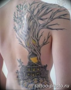 Фото рисунка тату дерево 07.11.2018 №313 - photo tattoo tree - tattoo-photo.ru