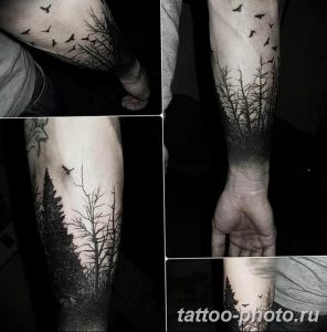 Фото рисунка тату дерево 07.11.2018 №314 - photo tattoo tree - tattoo-photo.ru
