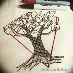 Фото рисунка тату дерево 07.11.2018 №325 - photo tattoo tree - tattoo-photo.ru
