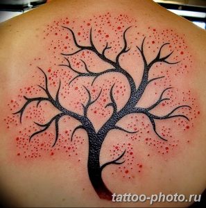 Фото рисунка тату дерево 07.11.2018 №331 - photo tattoo tree - tattoo-photo.ru