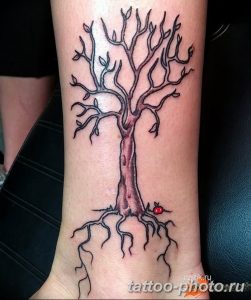Фото рисунка тату дерево 07.11.2018 №340 - photo tattoo tree - tattoo-photo.ru