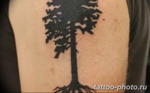 Фото рисунка тату дерево 07.11.2018 №346 - photo tattoo tree - tattoo-photo.ru