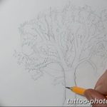 Фото рисунка тату дерево 07.11.2018 №357 - photo tattoo tree - tattoo-photo.ru