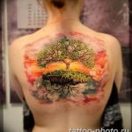 Фото рисунка тату дерево 07.11.2018 №360 - photo tattoo tree - tattoo-photo.ru
