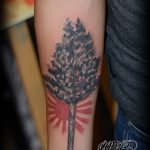 Фото рисунка тату дерево 07.11.2018 №367 - photo tattoo tree - tattoo-photo.ru