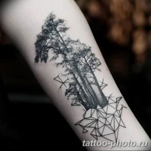 Фото рисунка тату дерево 07.11.2018 №376 - photo tattoo tree - tattoo-photo.ru