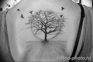 Фото рисунка тату дерево 07.11.2018 №386 - photo tattoo tree - tattoo-photo.ru