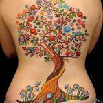 Фото рисунка тату дерево 07.11.2018 №396 - photo tattoo tree - tattoo-photo.ru