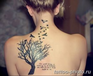 Фото рисунка тату дерево 07.11.2018 №397 - photo tattoo tree - tattoo-photo.ru