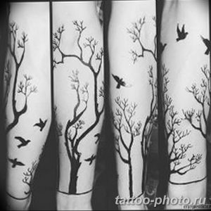 Фото рисунка тату дерево 07.11.2018 №403 - photo tattoo tree - tattoo-photo.ru