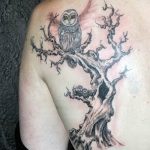 Фото рисунка тату дерево 07.11.2018 №413 - photo tattoo tree - tattoo-photo.ru