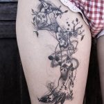 Фото рисунка тату дерево 07.11.2018 №444 - photo tattoo tree - tattoo-photo.ru