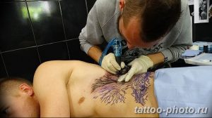 Фото рисунка тату дерево 07.11.2018 №457 - photo tattoo tree - tattoo-photo.ru