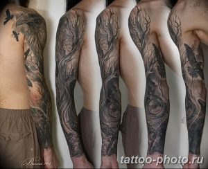 Фото рисунка тату дерево 07.11.2018 №469 - photo tattoo tree - tattoo-photo.ru