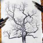 Фото рисунка тату дерево 07.11.2018 №474 - photo tattoo tree - tattoo-photo.ru