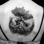 Фото рисунка тату дерево 07.11.2018 №483 - photo tattoo tree - tattoo-photo.ru