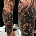 Фото рисунка тату дерево 07.11.2018 №485 - photo tattoo tree - tattoo-photo.ru