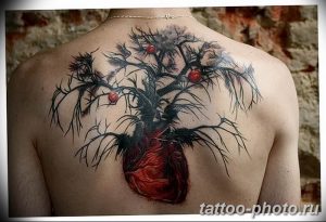 Фото рисунка тату дерево 07.11.2018 №487 - photo tattoo tree - tattoo-photo.ru