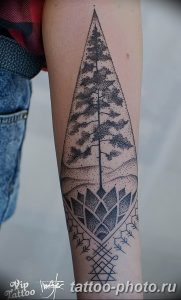 Фото рисунка тату дерево 07.11.2018 №489 - photo tattoo tree - tattoo-photo.ru