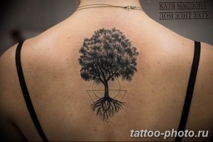 Фото рисунка тату дерево 07.11.2018 №501 - photo tattoo tree - tattoo-photo.ru
