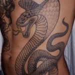 Фото рисунка тату змея 23.11.2018 №011 - snake tattoo photo - tattoo-photo.ru