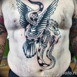 Фото рисунка тату змея 23.11.2018 №074 - snake tattoo photo - tattoo-photo.ru