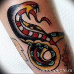 Фото рисунка тату змея 23.11.2018 №078 - snake tattoo photo - tattoo-photo.ru