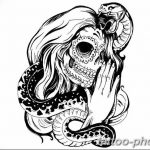 Фото рисунка тату змея 23.11.2018 №109 - snake tattoo photo - tattoo-photo.ru