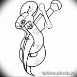 Фото рисунка тату змея 23.11.2018 №139 - snake tattoo photo - tattoo-photo.ru