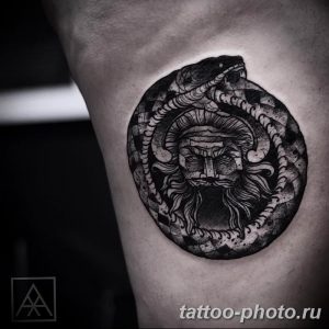 Фото рисунка тату змея 23.11.2018 №153 - snake tattoo photo - tattoo-photo.ru